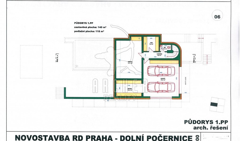 Prodej stavebního pozemku 793 m², Praha – náhled fotky 6