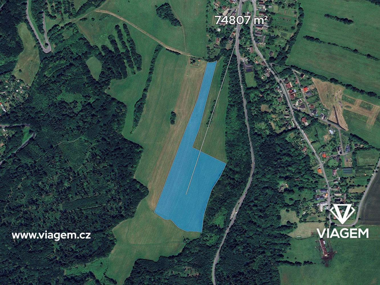 Prodej pole 49 871 m² – fotografie 2