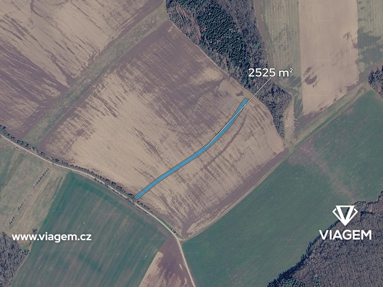 Prodej pole 1 578 m² – fotografie 2