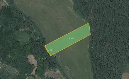Prodej pole 22 168 m², Horažďovice - Komušín, okres Klatovy