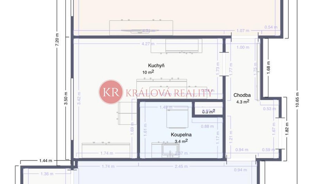 Prodej bytu 2+1 61 m², Prachatice – náhled fotky 10