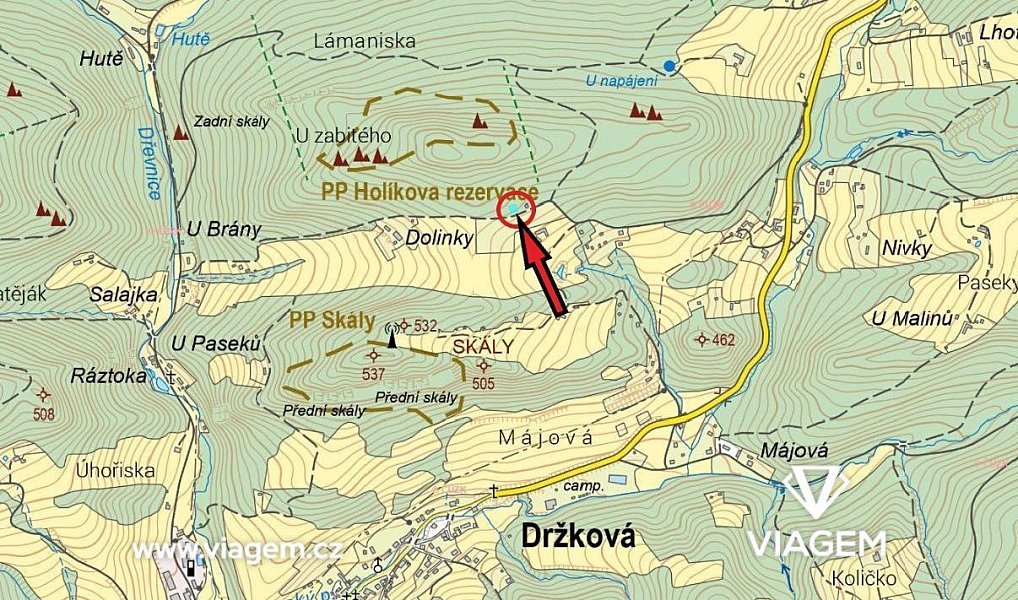 Prodej pole 400 m², Držková – náhled fotky 3