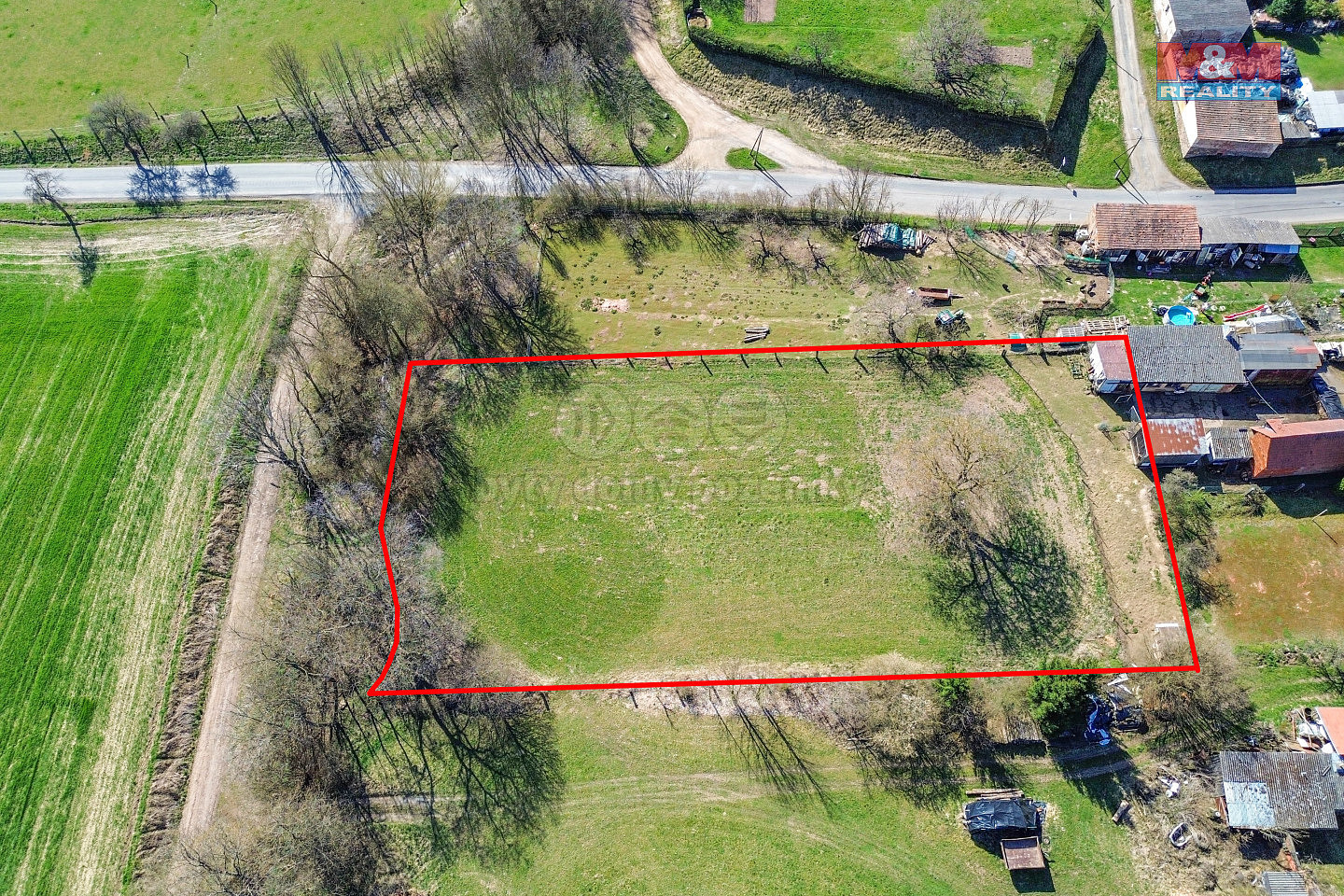 Prodej stavebního pozemku 2 948 m² – fotografie 5