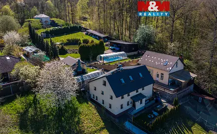 Prodej domu 196 m² s pozemkem 3 033 m², Popovická, Děčín - Děčín XXIII-Popovice