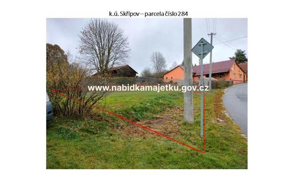 Prodej pozemku, 367 m², Prostějov, Skřípov