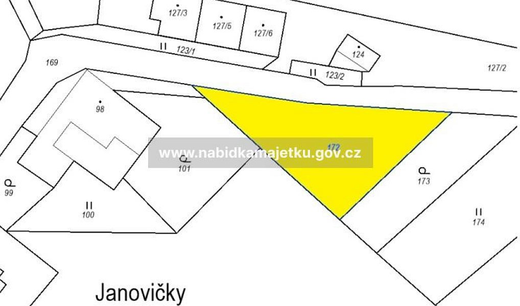 Prodej pozemku 882 m², Bohuňov – náhled fotky 2