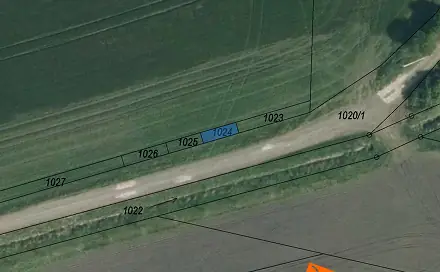 Prodej pole 18 m², Chýšť, okres Pardubice