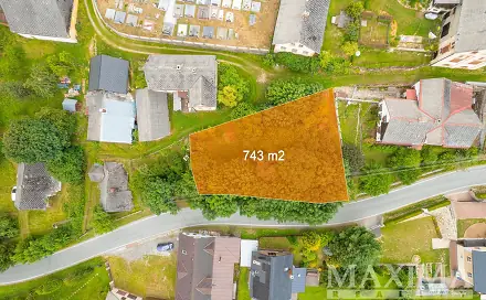 Prodej stavebního pozemku 743 m², Písařov, okres Šumperk