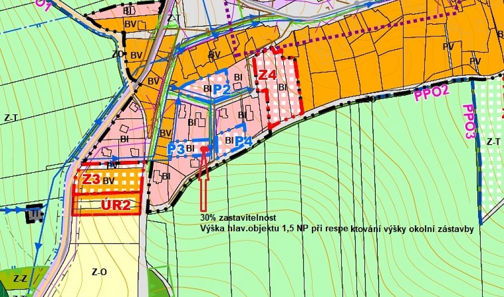 Prodej stavebního pozemku 1 139 m², Chodská Lhota – náhled fotky 3