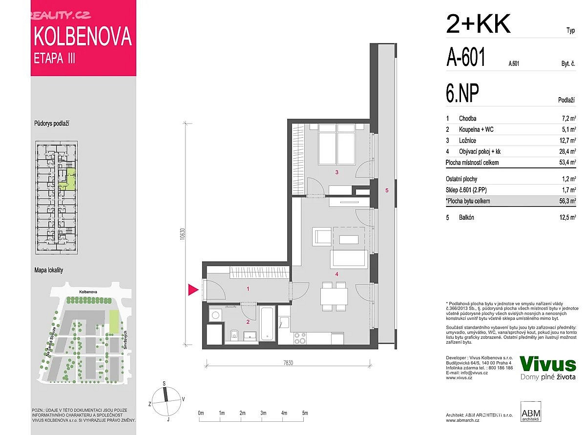 Prodej bytu 2+kk 54 m² — photo 4