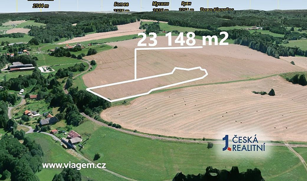 Prodej pole 6 430 m² – fotografie 2