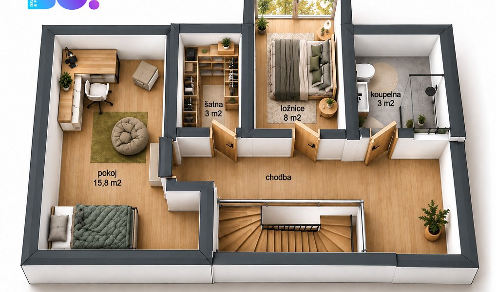 Prodej domu 258 m² s pozemkem 1 188 m², Strančice – náhled fotky 31