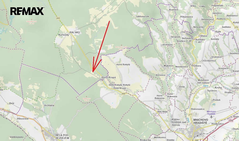 Prodej komerčního pozemku 134 563 m², Ralsko – náhled fotky 4