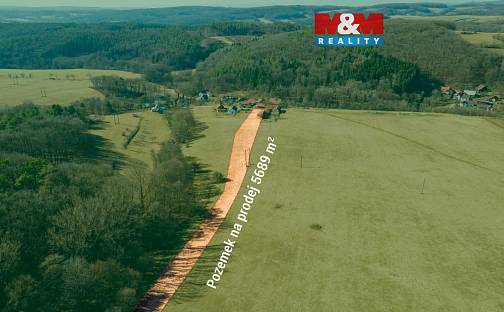 Prodej stavebního pozemku 5 689 m², Rudimov, okres Zlín