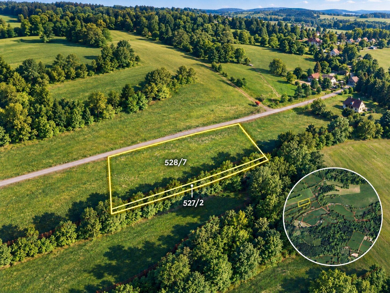 Prodej komerčního pozemku 4 813 m²