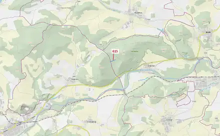 Dražba lesa 4 478 m², Budětice