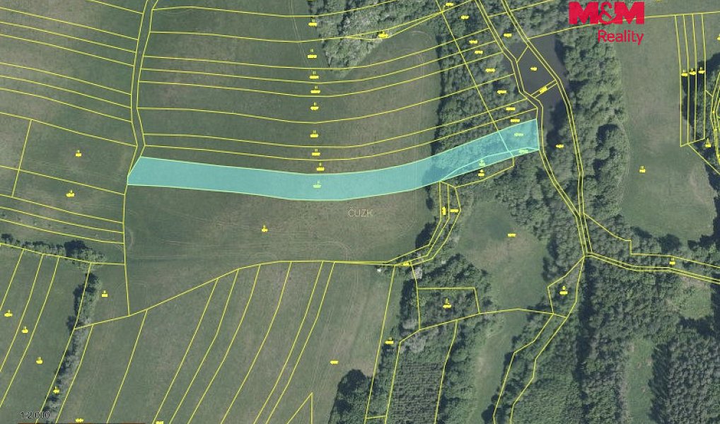 Prodej pole 18 339 m², Částkov – náhled fotky 4