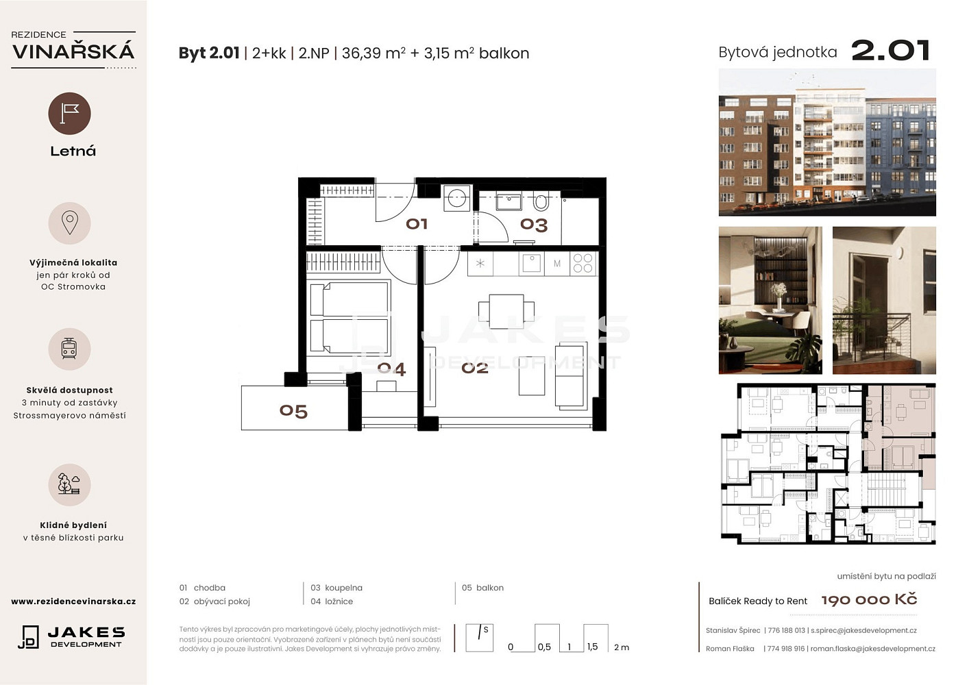 Prodej bytu 2+kk 36 m² — photo 2