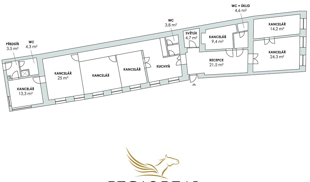 Pronájem kanceláře 187 m², Brno – náhled fotky 5