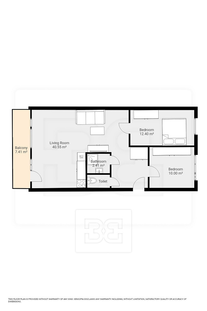 Pronájem bytu 3+kk 71 m² – fotografie 5