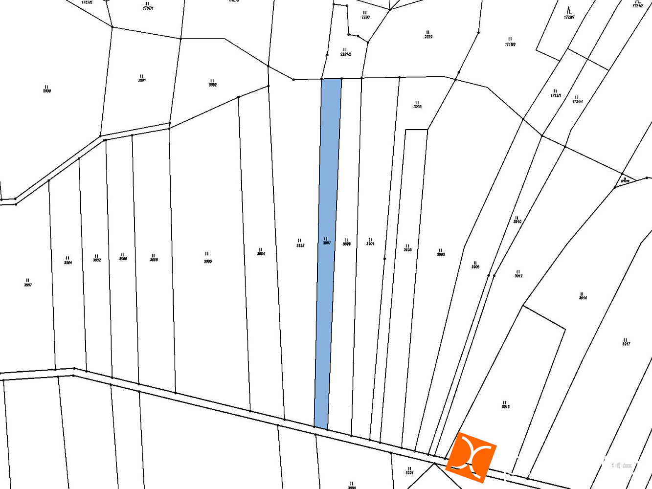Prodej pole 1 785 m² – fotografie 2