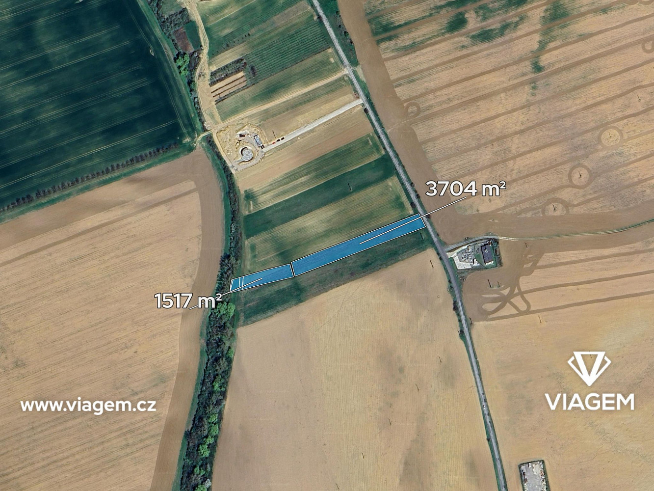 Prodej pole 949 m² – fotografie 2