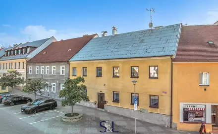 Prodej domu 470 m² s pozemkem 1 254 m², náměstí Republiky, Doksy, okres Česká Lípa
