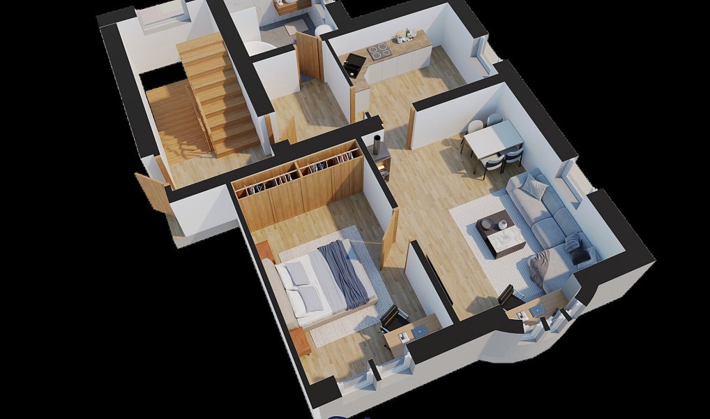 Prodej bytu 2+1 58 m², Velké Hamry – náhled fotky 8