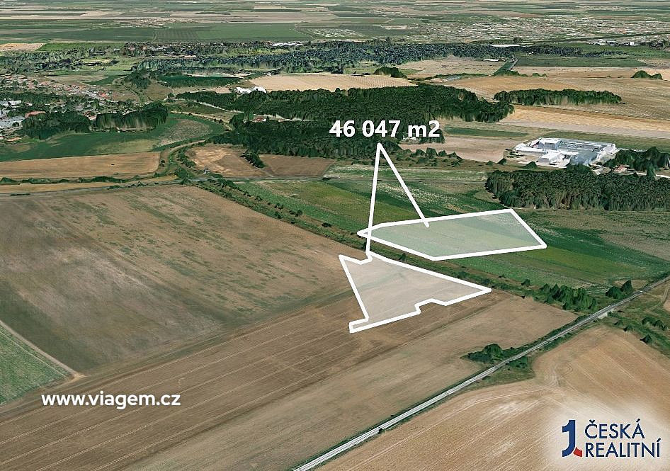 Pole 46 047 m², Podíl 25 % o výměře 11 512 m² - View 2