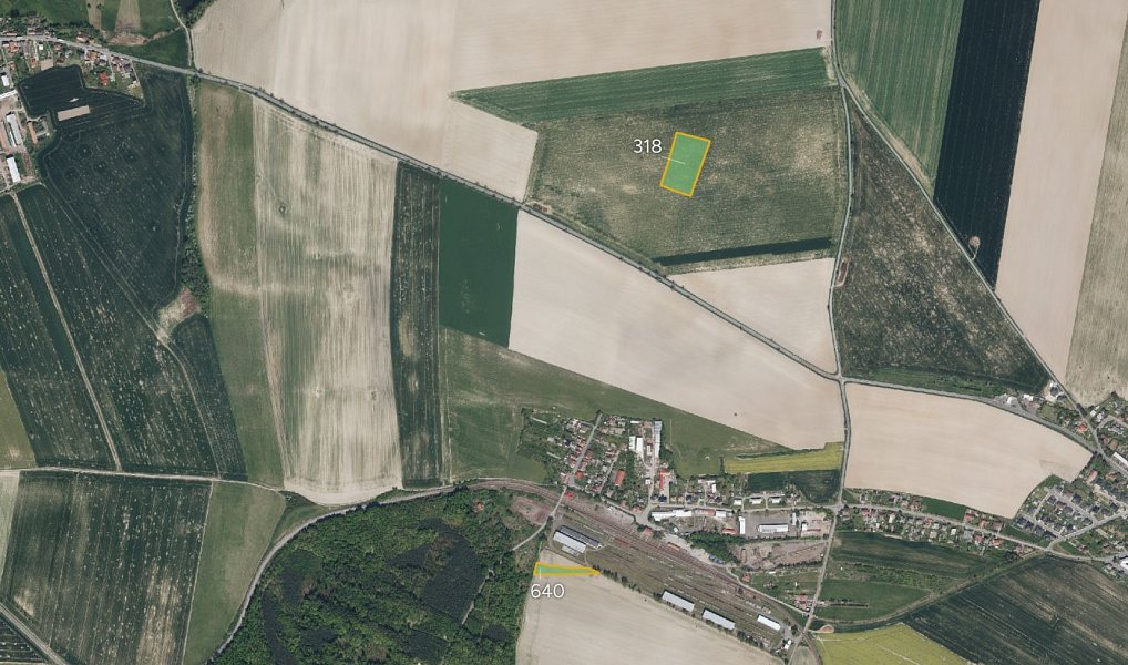 Prodej pole 15 140 m², Chrast – náhled fotky 2