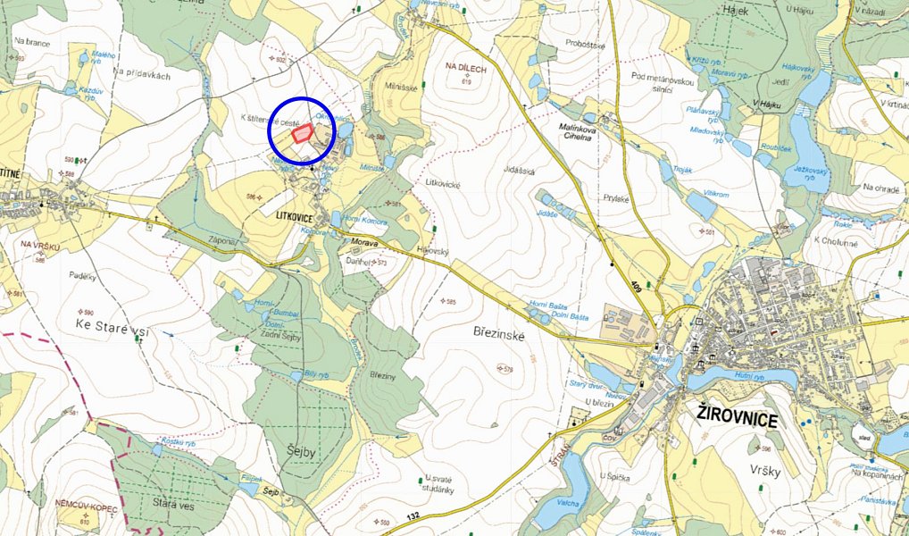 Prodej komerčního pozemku 10 581 m², Žirovnice – náhled fotky 5