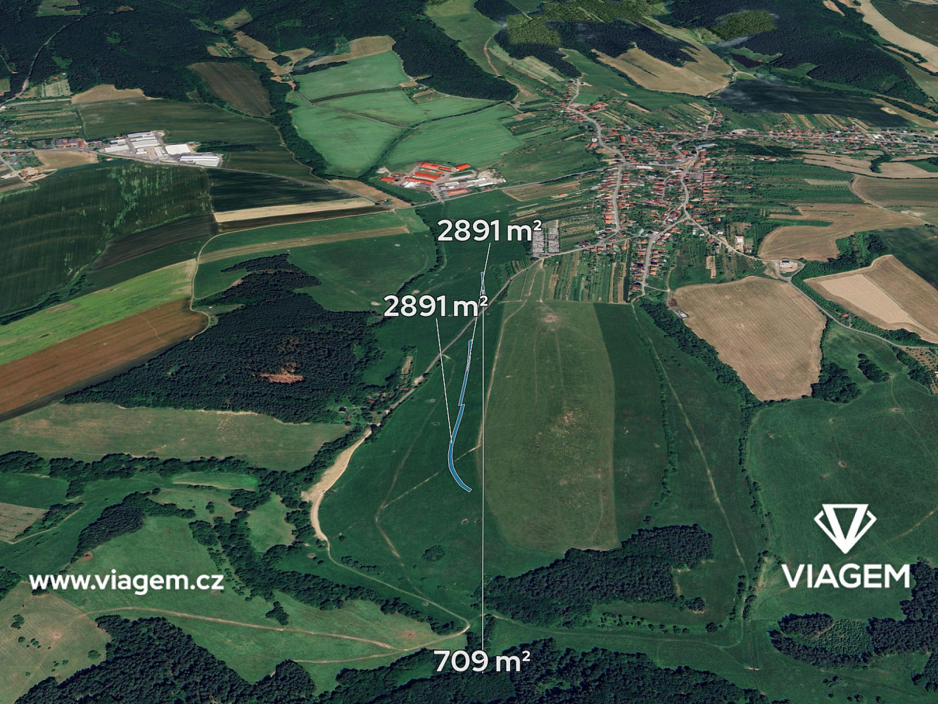 Prodej pole 600 m²