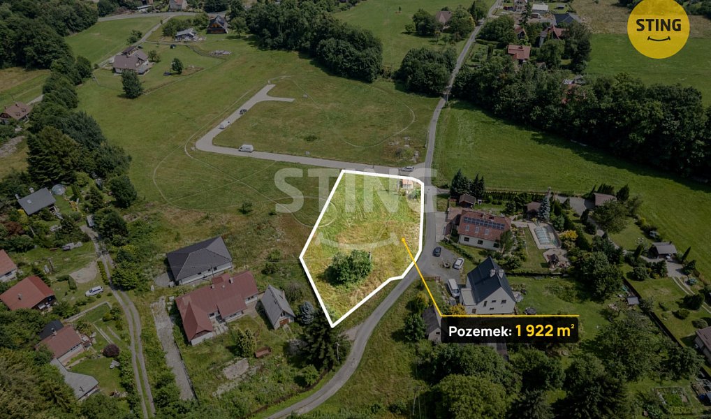Prodej stavebního pozemku 1 922 m², Pstruží – náhled fotky 4