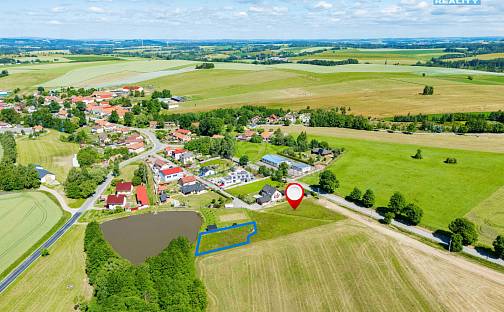 Prodej stavebního pozemku 970 m², Záborná, okres Jihlava