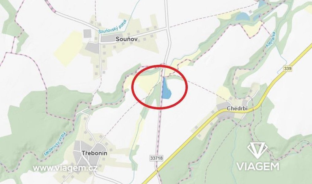 Prodej lesa 414 m², Krchleby – náhled fotky 2