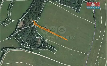 Prodej louky 2 403 m², Dubnice, okres Česká Lípa