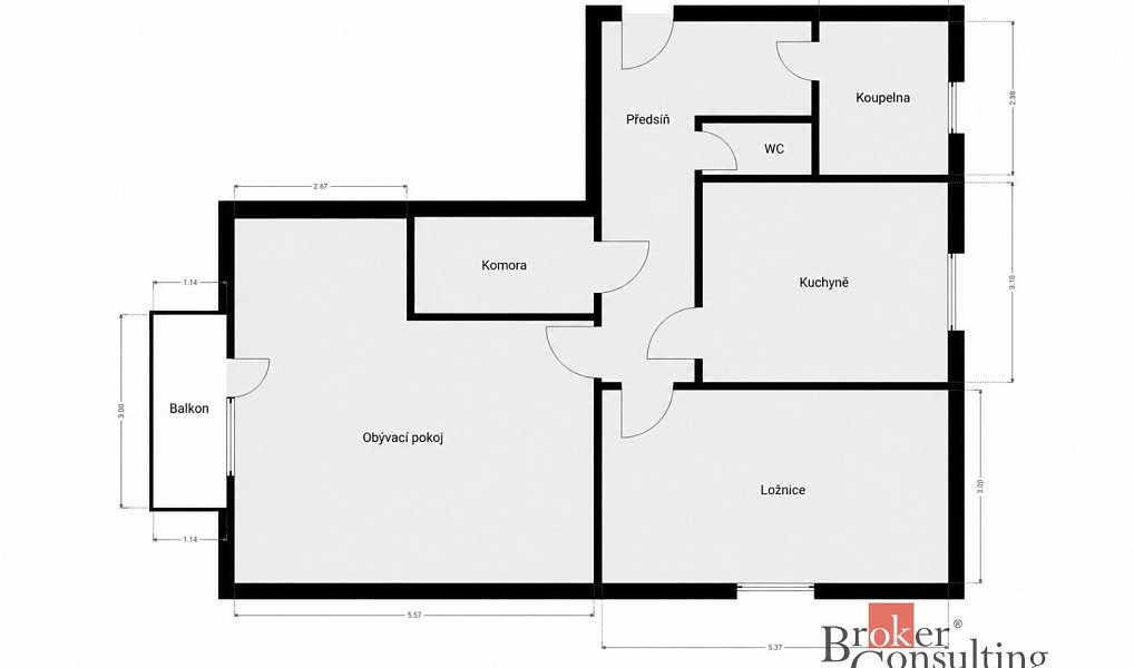 Prodej bytu 2+1 76 m², Plzeň – náhled fotky 10