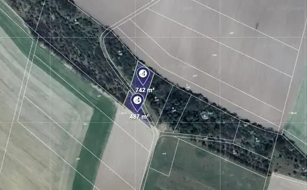 Prodej pozemku 1 229 m², Prostřední Poříčí, okres Blansko