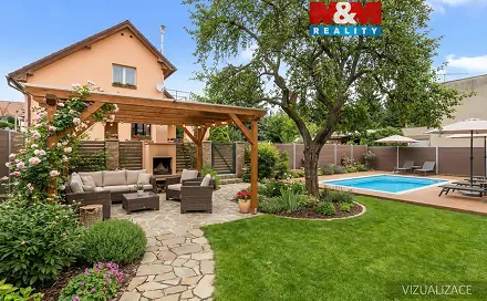 Prodej domu 221 m² s pozemkem 1 114 m², Havlíčkova, Unhošť, okres Kladno