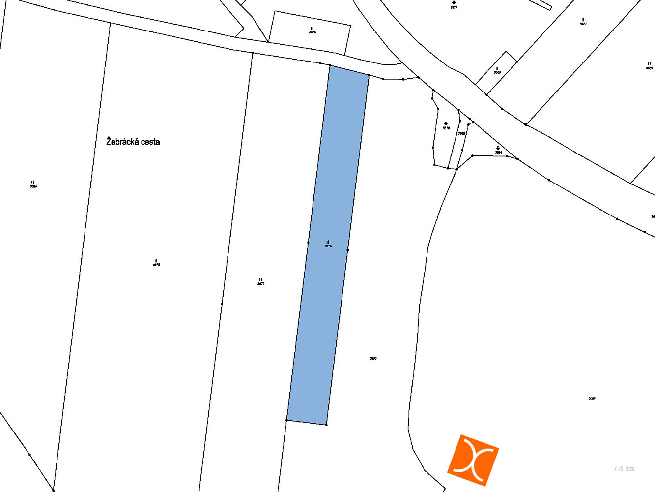 Prodej pozemku 950 m² – fotografie 2