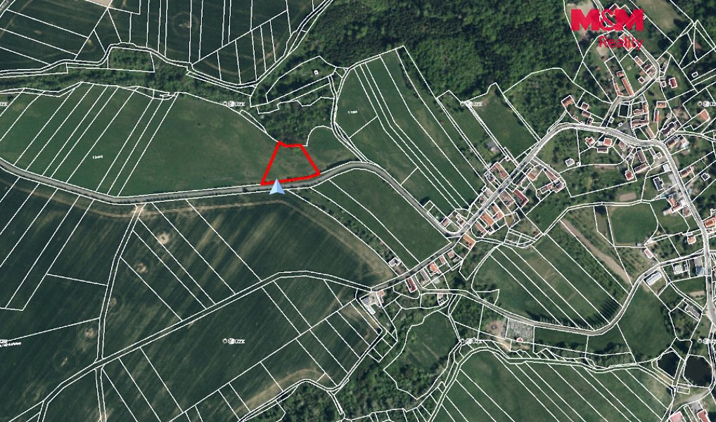 Prodej pole 10 056 m², Žlebské Chvalovice – náhled fotky 6