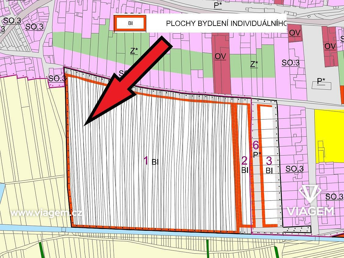 Prodej stavebního pozemku 1 324 m² – fotografie 2