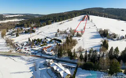 Prodej pozemku 10 831 m², Frymburk, okres Český Krumlov