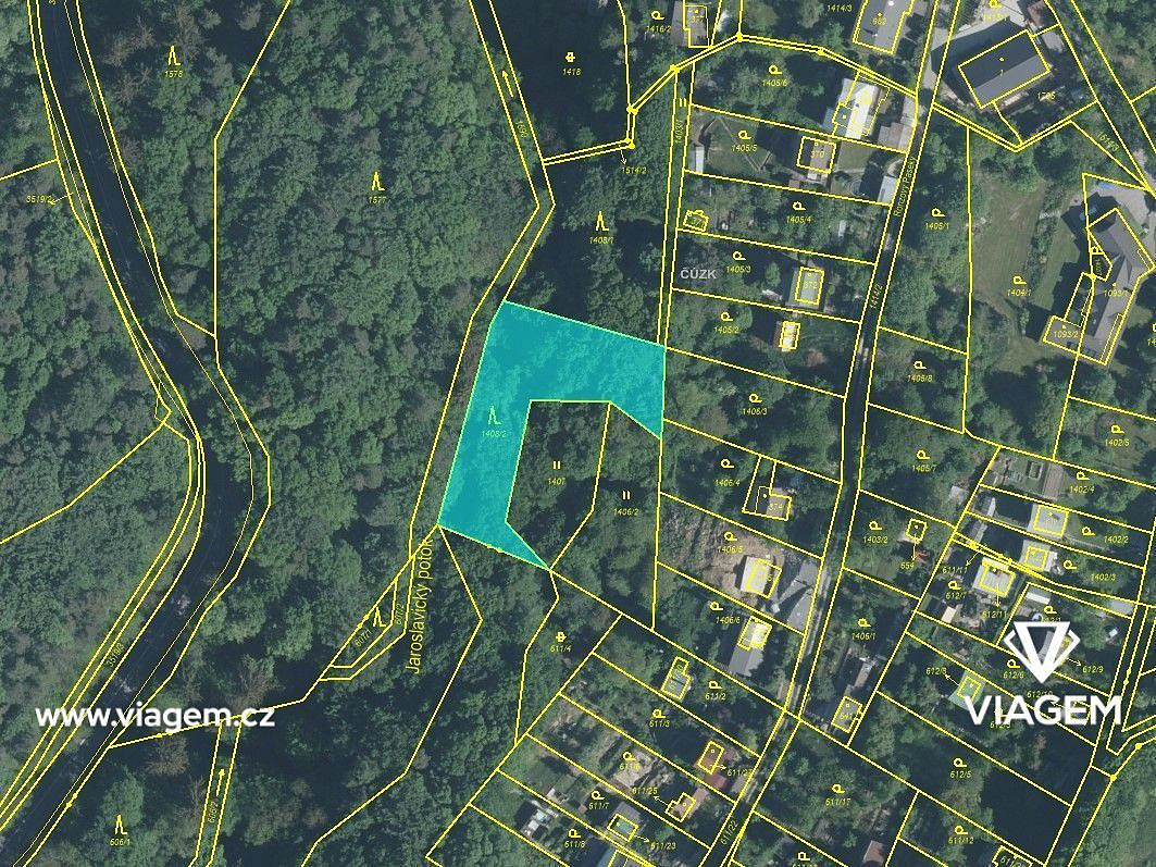 Prodej zahrady 2 386 m² – pohled 5