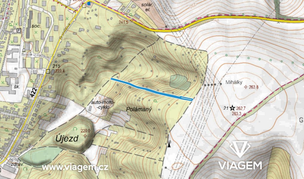Prodej zahrady 1 708 m², Kyjov – náhled fotky 4