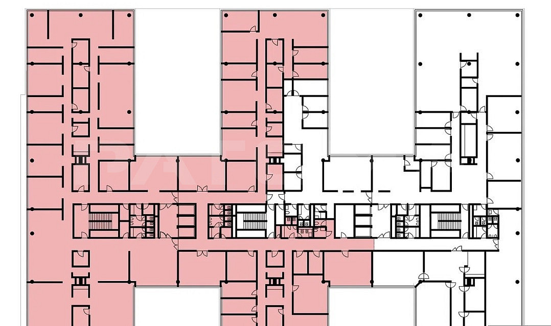 Pronájem kanceláře 2 007 m² – fotografie 3