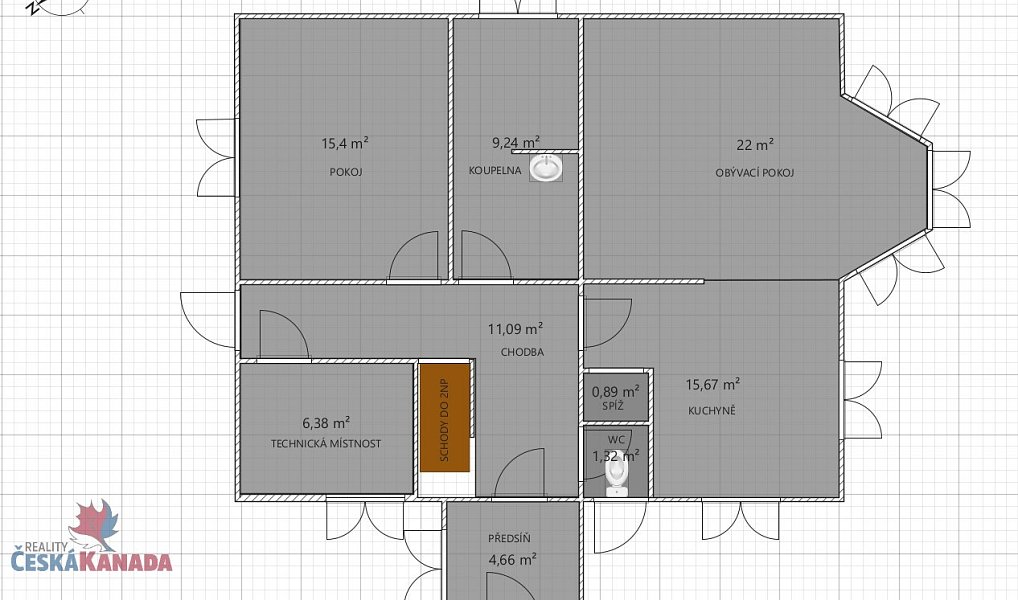 Prodej domu 162 m² s pozemkem 656 m², Jemnice – náhled fotky 17