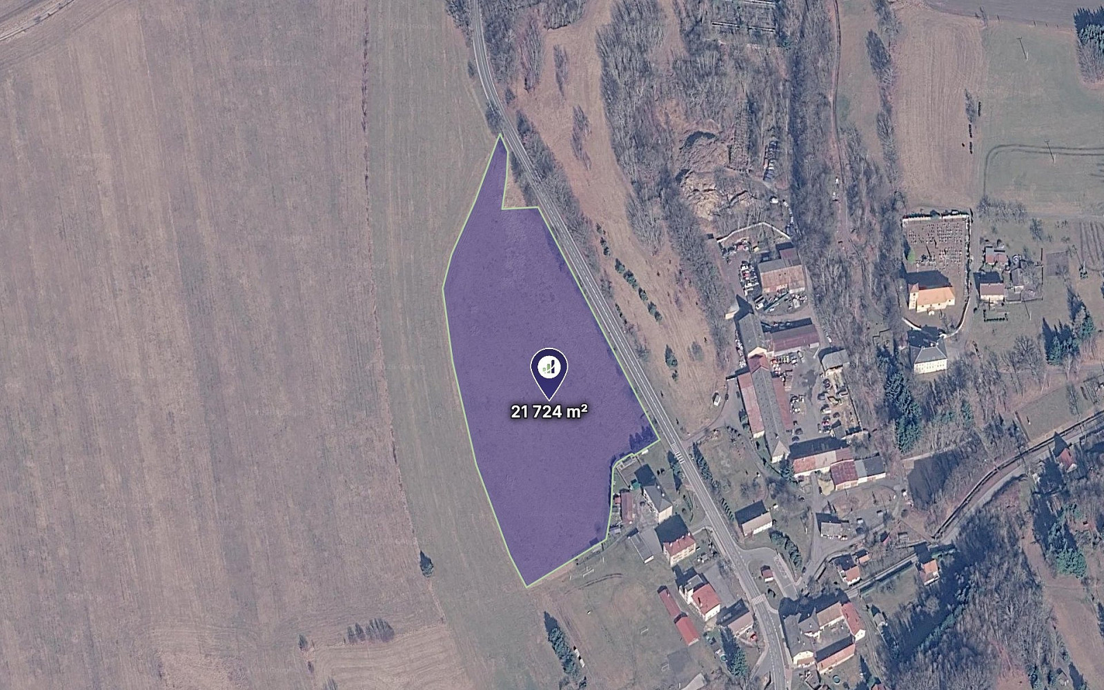 Prodej pole 21 724 m²