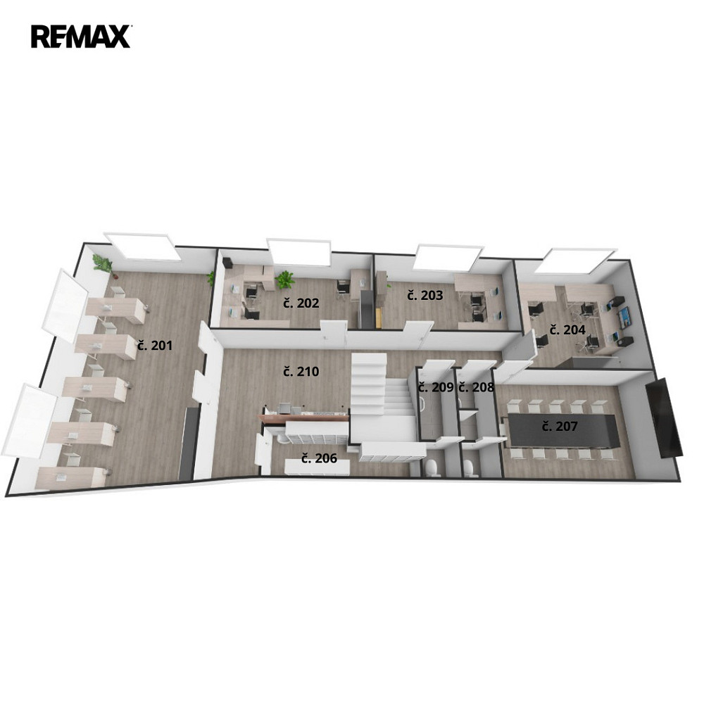 Pronájem kanceláře 74 m² – fotografie 3