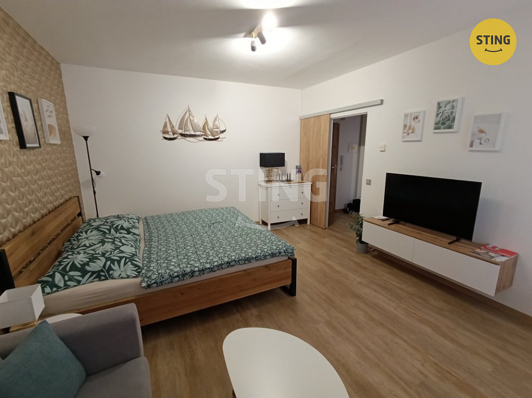 Pronájem bytu 1+1 36 m² - Widok 2